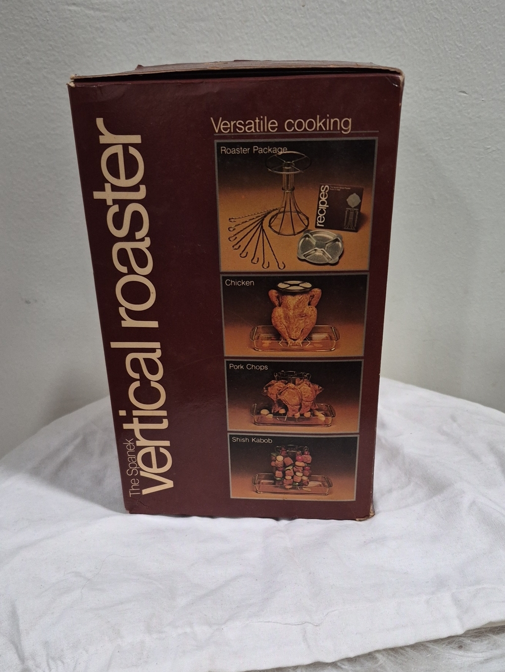 Vintage Spanek Vertical Roaster Set in Original Box